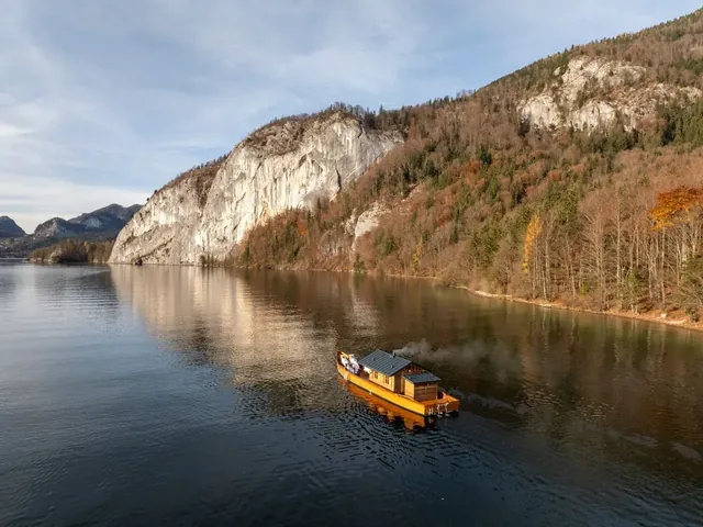 SaunaBoot am Wolfgangsee