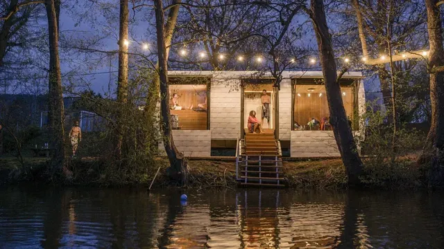 Říční sauna Třpyt