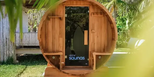 Byron Yoga Centre Barrel Sauna