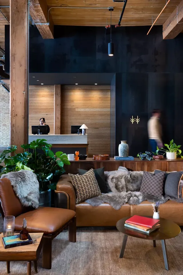 Hewing Hotel Rooftop Sauna - Image 3