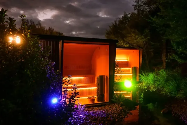Secret Spot Hot Tubs Forest Sauna - Image 2