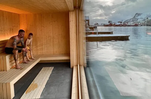 Lofoten Sauna at Svinøya