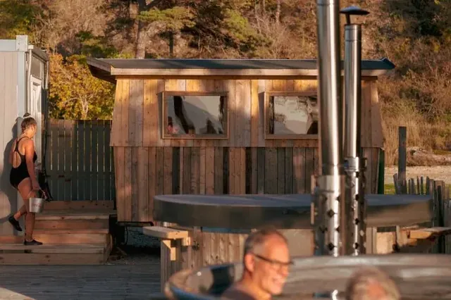 Vidhave Varmbadet Sauna